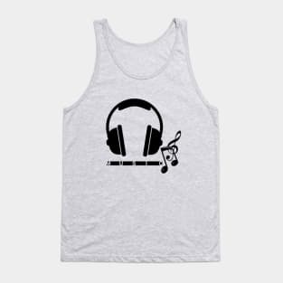 Listening to music Tank Top